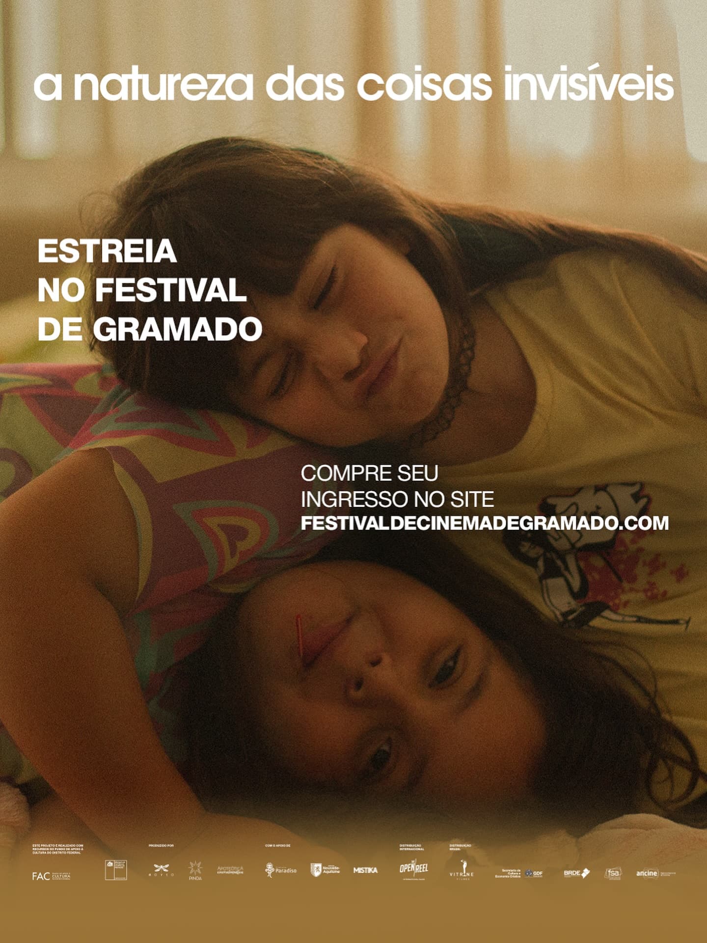 É HOJE!✨🎬 Às 18 horas, o Palácio dos Festivais estende seu tapete vermelho para a estreia nacional...