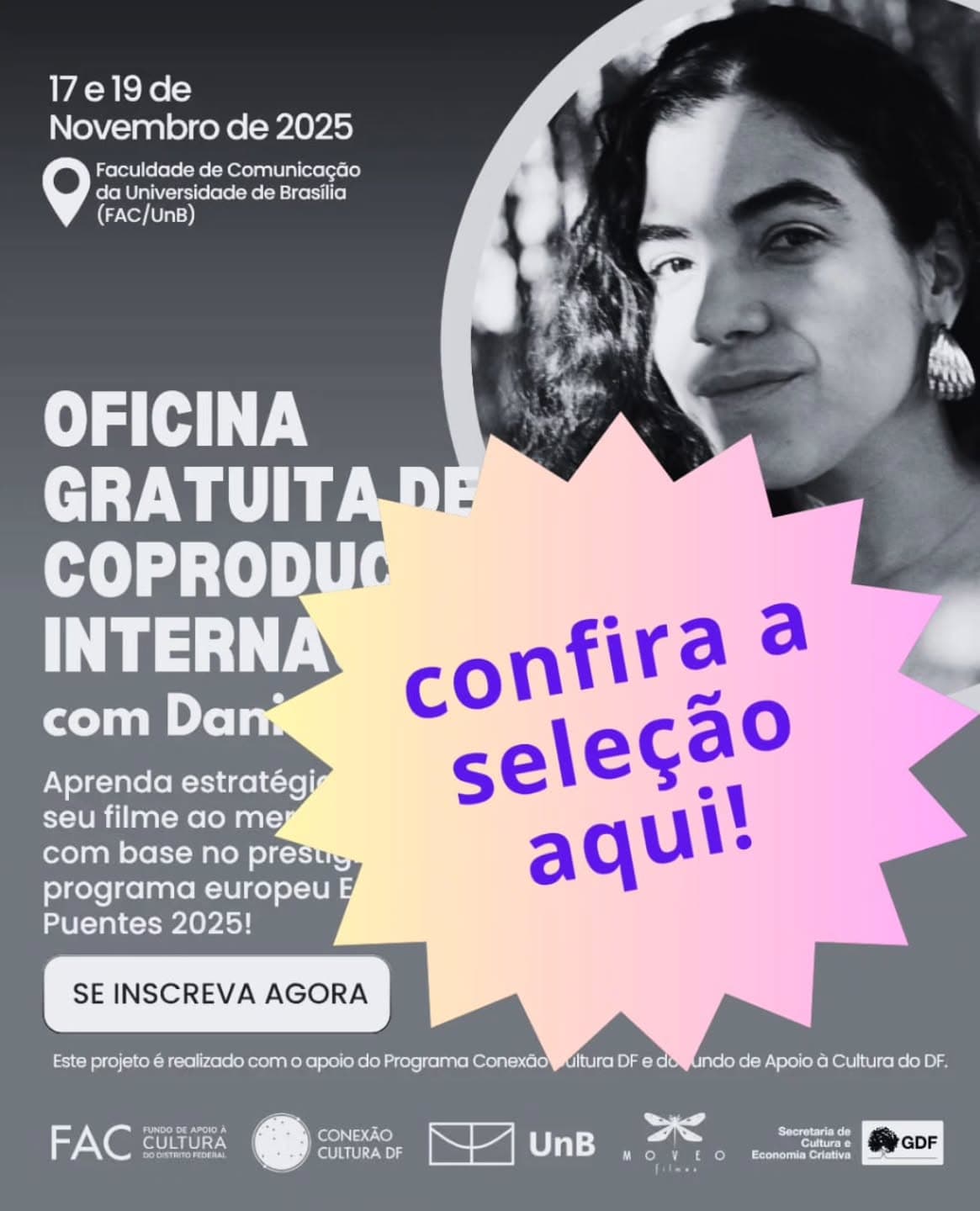 Lista de Participantes Selecionados - Oficina de Coprodução Internacional
