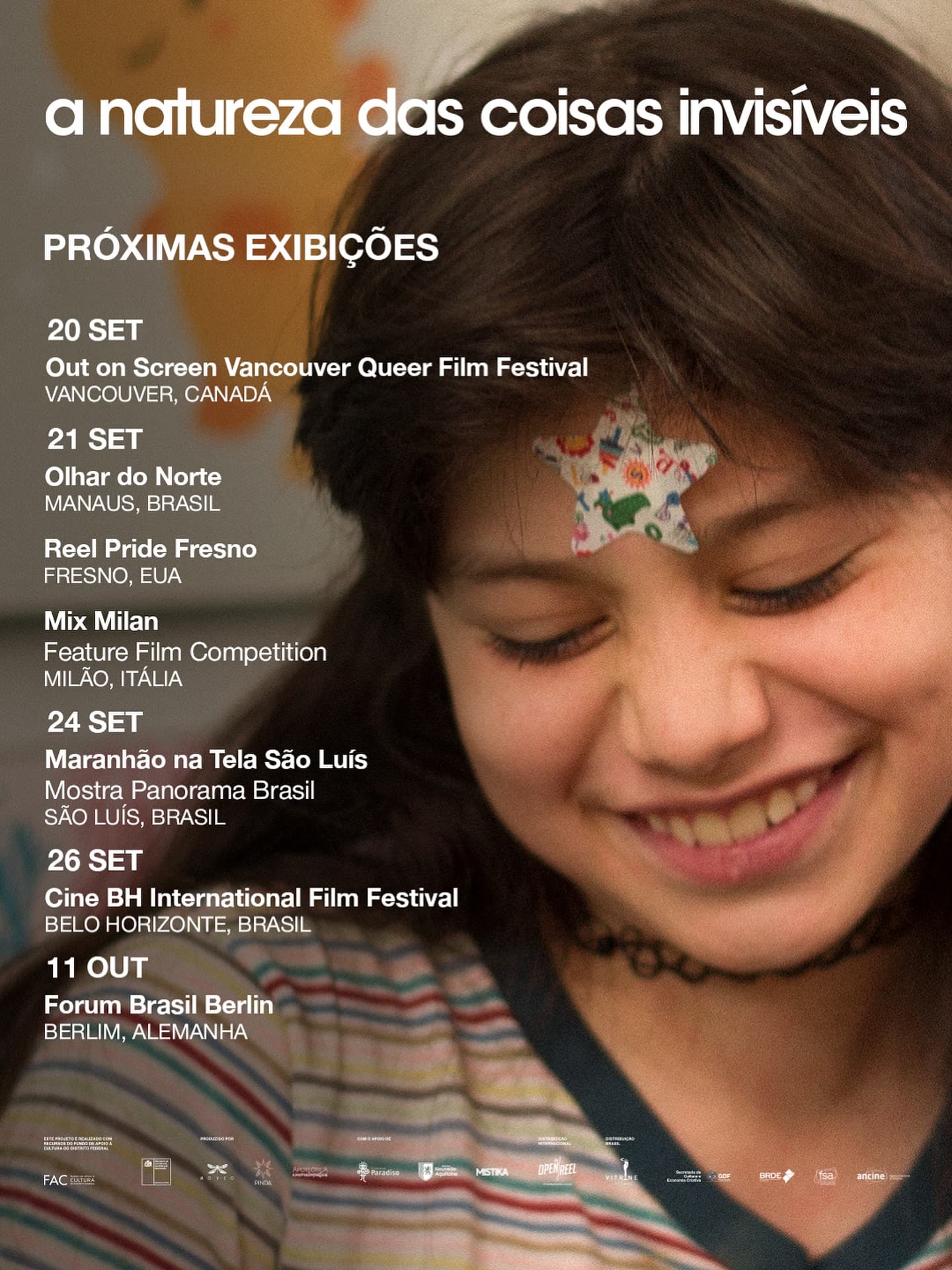 As exibições de “A Natureza das Coisas Invisíveis” em festivais no Brasil e no mundo seguem a pleno...